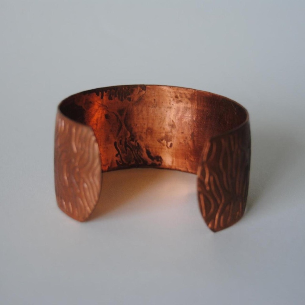 Copper Cuff Bracelet - image 2